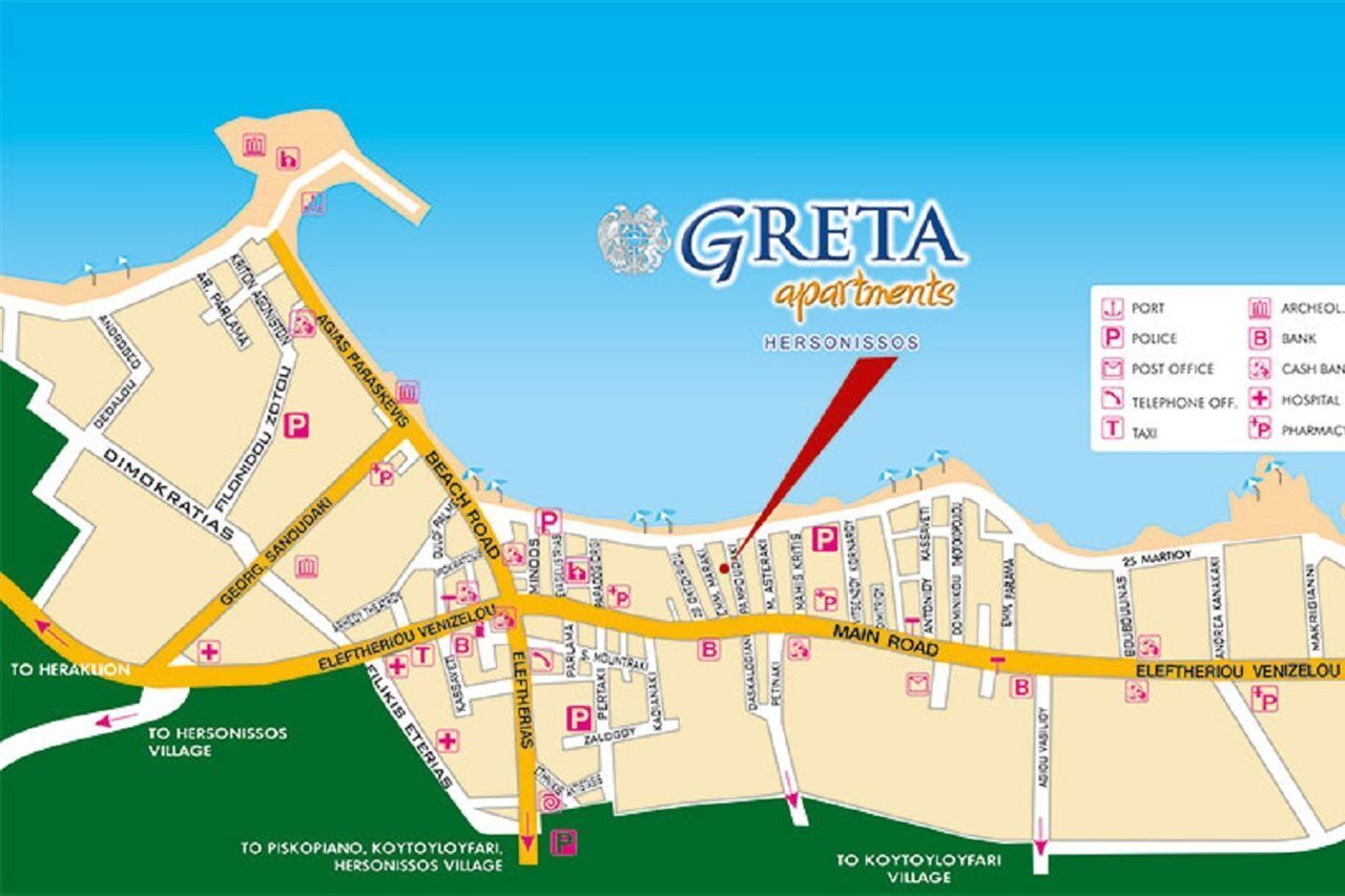 Greta Apartments Hersonissos  Eksteriør billede